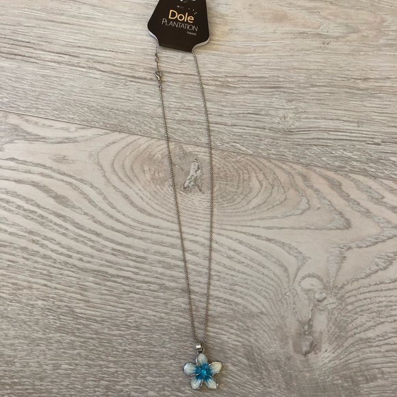 NWT Hawaiian Silver PLUMERIA Pendant Necklace - Picture 6 of 8